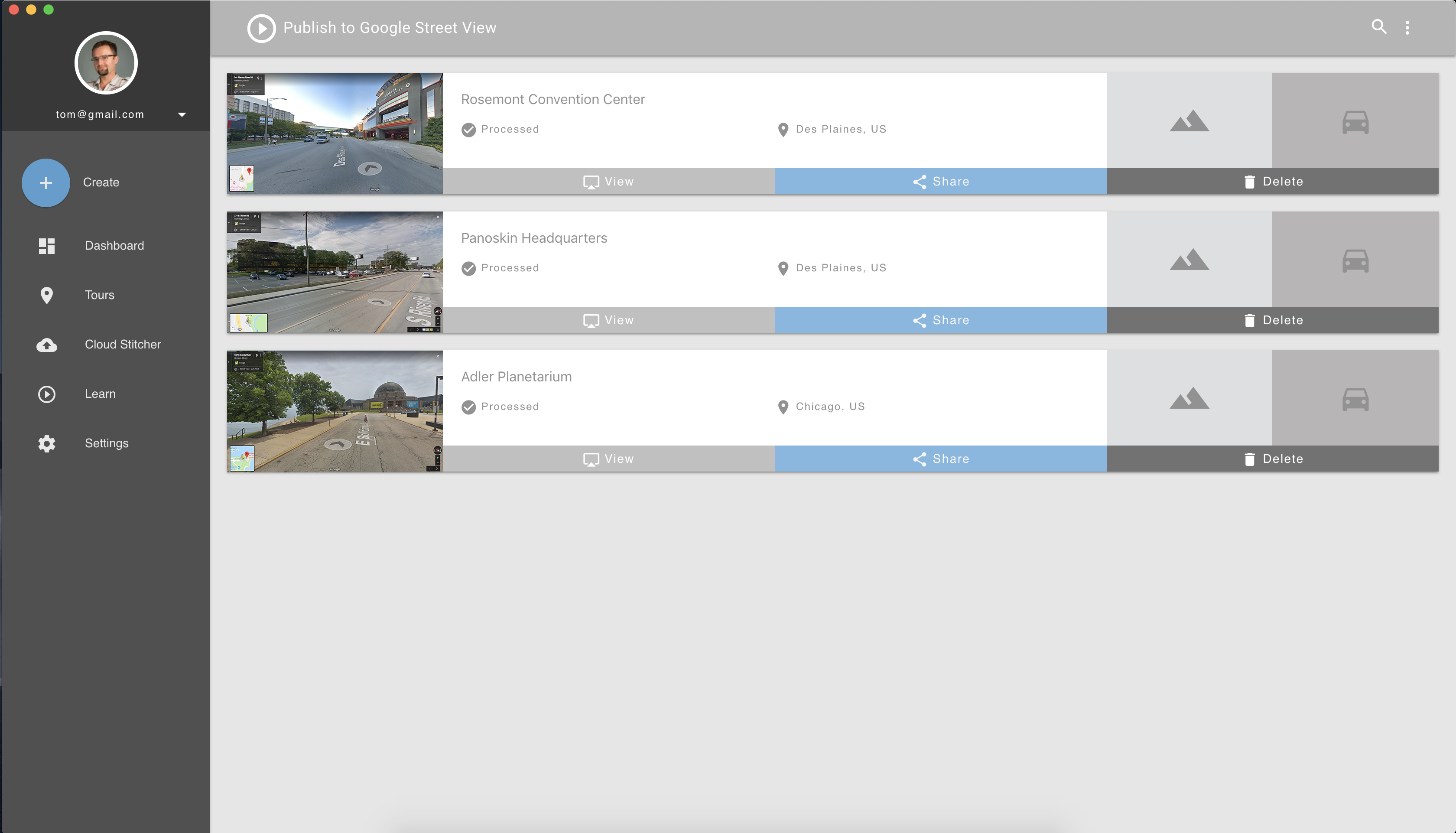 Publish GoPro Fusion 360 Camera Footage to Street View TrailBlazer
